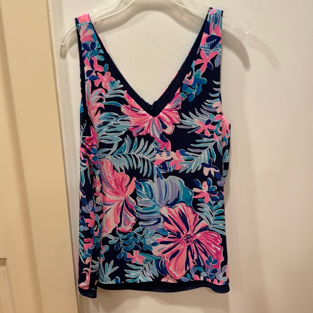 Lily Pulitzer reversible top